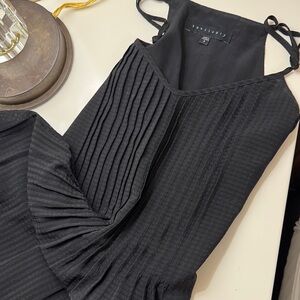 LBD Black Asymmetrical Dress by Sanctuary